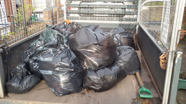 Rubbish collected March 10th Sidmouth